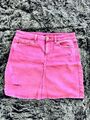 Esprit Rock, Jeans Rock, Denim, Gr. S,  36, pink rosa