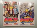 Buch Boruto Band 1 2 Naruto next Generation Manga Sammlung ungelesen