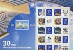 Briefmarken UNO - Wien 2009 Mi 607C-611C Klb Kleinbogen gestempelt