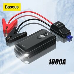 Baseus 1000A Auto Starthilfe Jump Starter KFZ Ladegerät Booster Power Bank 12V