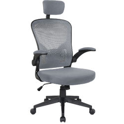 Bürostuhl Chefsessel Drehstuhl Mesh Netzstoff klappbare Armlehnen Ergonomisch ✔️ Höhenverstellbar✔️ Ergonomisch✔️360° drehbar✔️Modern