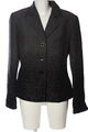 MADELEINE Kurz-Blazer Damen Gr. DE 42 schwarz-hellgrau Business-Look