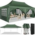 Pavillon Pop up Faltpavillon 3x6m Wasserdicht Gartenzelt Partyzelt UV Pavillion