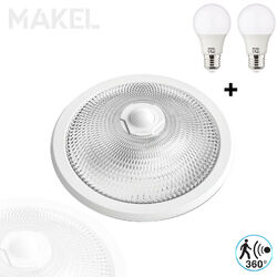 LED Deckenleuchte mit Bewegungsmelder 360 Grad Sensor Lampe Innenbeleuchtung NEU