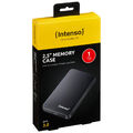 kQ Intenso externe Festplatte 1 TB 2,5 Zoll HDD Memory Case USB 3.0 schwarz