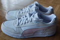 Puma Rebound Game Low, Weiß/Rosa/Gelb, Gr. 40