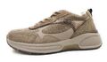 Gabor Comfort Rolling Soft Damenschuhe Schnürschuhe Sportive Sneaker Beige