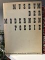 museum der modernen poesie eingerichtet von h. m. enzensberger Suhrkamp 1960