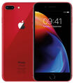 Apple iPhone 8 Plus Smartphone 64GB Rot Red - Batterie 100% - Hervorragend