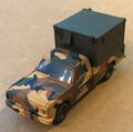 Modellauto 1:87 Roco Minitanks, LKW Dodge M880 Picup Funkkabine Tarnfarbe bemalt