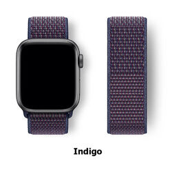 Nylon Sport Loop Armband für Apple Watch Series Ultra 8 7 6 SE 5 4 3 2 iwatch