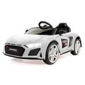 Ride-On Audi R8 Spyder 18V Weiß Einhell Power X-Change Inkl. Starter Set