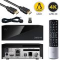 VU+ Plus Zero 4K BT DVB-S2X Linux HbbTV Sat-Receiver mit Bluetooth-Fernbedienung