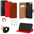 HUAWEI Y5 2018 - Handytasche Book Etui Case Wallet Cover Hülle Flexi ECHT LEDER