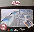 NINO 79062721 REGALBELEUCHTUNG CLIPS 2 STK LED MÖBELLEUCHTE GLASBODEN 70291562