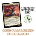 Pantlaza, sonnenbegünstigt - Dinosaurier-Stammesdeck | maßgeschneidertes Commander-Deck | MTG EDH