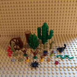 Lego® Kaktus+Pflanzen/Tier Landschaft MOC für eigene Kreationen Wüste Western