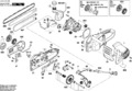 Bosch AKE 40 S Kettensäge original Bosch Ersatzteile Liste 3600H34600