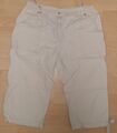 Short von M&S Baumwolle Greige Natur Gr. 46 