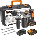 Worx WX392 Akku-Bohrhammer – 20V SDS-Plus 2,2 Joule - Hammerbohrer Meißelhammer