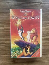 Walt Disneys Meisterwerk Der König der Löwen VHS Kassette - Mit Hologramm!