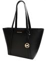 Michael Kors Damen Tasche Handtasche Shopper Pratt LG TZ  Zip Tote Schwarz neu