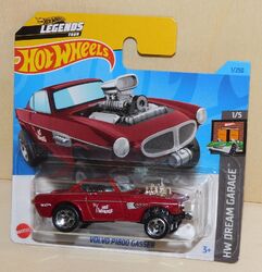 2023 Hot Wheels VOLVO P1800 GASSER rot - HW Dream Garage 1/5 # 1 HKJ94  Premiere