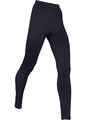 Damen Thermo-Leggings mit reflektierendem Druck knöchelfrei Gr 48/50 Schwarz Neu