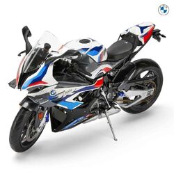 BMW Motorrad Miniatur M1000RR 1:10 Original BMW M 1000 RR K66 NEU 80435A21531