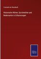 Constant Von Wurzbach | Historische Wörter, Sprichwörter und Redensarten in...