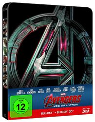 Avengers: Age of Ultron / 2D & 3D / Limited Steelbook / Blu-ray / Marvel / NEU