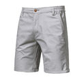 Herren-Chino-Shorts Baumwolle Sommer Lässig Solide Elastische Cargo-Combat- ∑