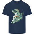 T-Shirt Karate T-Rex Dinosaurier Herren Baumwolle Top