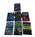 7 Bücher, Konvolut,Bücherpaket, Thriller, 3 X Adler Olsen,  2 X Arne Dahl Nordis