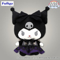 Sanrio Kuromi Mitternachtsengel GROSSES Plüschtier schwarze Puppe Japan Toreba Kawaii UK