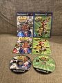 Crash Twinsanity & Nitro Kart Sony PlayStation Spiel PAL PS2 2 Spiele mit Handbüchern