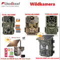 Wildkamera 36MP/48MP 2K/4K Fotofalle Bewegungsmelder Nachtsicht Handyübertragung