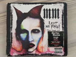 Marilyn Manson Lest We Forget The Best Of Deluxe Edition Selten!!!!