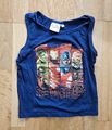 Marvel Avengers Trägershirt Muskelshirt T-Shirt Tanktop für Kinder - Gr.10 Jahre