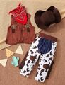 Baby Junge Cowboy 1. Geburtstag Outfit One Carnival Party Cosplay Outfit Cowboy Set