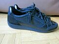 GEOX Damen Sneaker Halbschuhe Schwarz Lackleder Gr. 40 UK 7 NP. 99 € TOP wie NEU