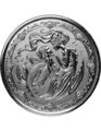 Samoa 2 Tala  1 oz 999 Silber 2023 Mermaid Mother & Daughter Proof / Like