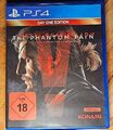 Metal Gear Solid V: The Phantom Pain-Day One Edition (Sony PlayStation 4, 2015)