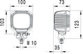 Arbeitsscheinwerfer LED HELLA Valuefit S3000 3400lm weitreichende Ausleuchtung