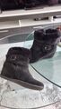 Ankle Boot Geox Gr. 37 Schwarz Fell Keil Stiefelette Winter