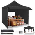 Pavillon 3x3 m Wasserdicht Faltpavillon Pop Up Partyzelt Gartenzelt Marktzelt