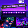 36W UV Wall Washer 9 LED Schwarzlicht Bar Lichteffekte Partylicht für DJ Party