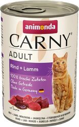 animonda Carny Adult Katzenfutter Rind Lamm 6x400g Nassfutter NEU OVP