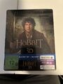 Der Hobbit Eine Unerwartete Reise 3D Blu Ray Steelbook Extended Edition, NEU OVP