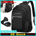 40L Herren Damen Laptop Rucksack Wasserdicht Reise Freizeit Arbeit Schulrucksack